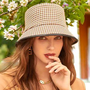 Herringbone Fisherman Bucket Hat